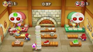 Super Mario Party minigame: Dash and Dine 60fps