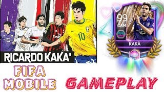 Fifa Mobile Ricardo Kaka | 99 Retro kaka Gameplay & review
