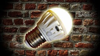 Самодельны́й Led фонарь в летний душ
