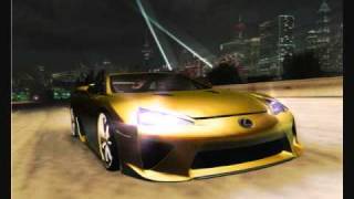 Need For Speed Underground 2 Car mod Lexus LFA