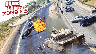 GTA 5 МОДЫ ЗОМБИ АПОКАЛИПСИС. ЗАБРАЛ АВТОБУС и ПОКАТАЛСЯ НА ТАНКЕ . ХОДЯЧИЕ МЕРТВЕЦЫ