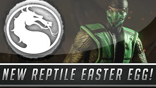 Mortal Kombat X: New Reptile Easter Egg! - Hidden "Syzoth" Reference! (Mortal Kombat 10)