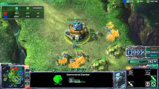 StarCraft 2 - SC486 - Top (T) vs Sjow (T) on Lost Temple