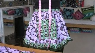 HOW TO MAKE AN APRON - easy sewing tutorial