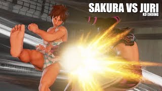 Sakura VS Juri