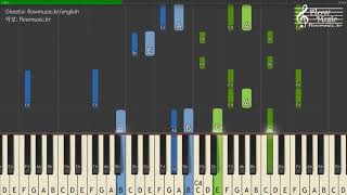 BTS (방탄소년단) - Singularity Piano Tutorial 피아노 튜토리얼 | Sheet Music