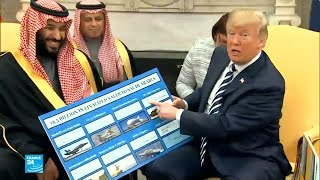ترامب يعد على مسامع ولي العهد السعودي أسعار "بضاعته"
