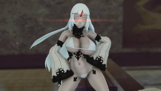 [MMD-R18] Kancolle [Bubble Butt] Harbor Princess [60fps]