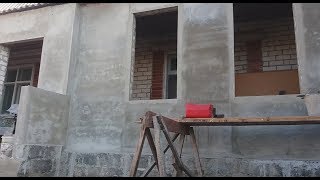 Штукатурка и подготовка стен под " КОРОЕД "