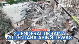 Rusia: 2 Jenderal, 50 Perwira, 20 Tentara Asing tewas saat Rapat di Kramatorsk, Ukraina Membantah