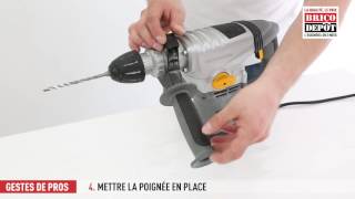Comment bien utiliser un marteau perforateur ?