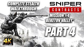 Sniper Ghost Warrior: Contracts | Complete Stealth Walkthrough | Deadeye | Part 4