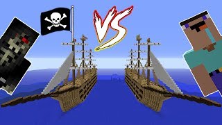 НУБ НАШЕЛ СТРАШНЫХ ПИРАТОВ В МАЙНКРАФТ! НУБИК И ПРО ПРОТИВ МОРСКИЕ ПИРАТЫ MINECRAFT ЛОВУШКА МУЛЬТИК
