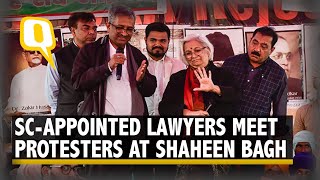 SC-Appointed Interlocutors Sanjay Hegde & Sadhana Ramachandran Reach Shaheen Bagh