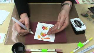 #66 Tim Holtz Distress Markers vs. Copic & Memento Markers by Scrapbooking Made Simple