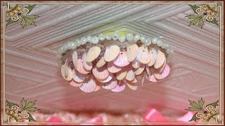 Как сделать люстру в кукольный дом.How to make a chandelier in the dollhouse.Cómo hacer muñecas