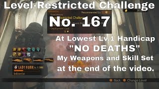 Resident Evil Revelations 2 Raid Mode Level-Restricted Challenge No. 167 at Lv.1 Handicap NO DEATHS