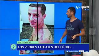 Los peores tatuajes del fútbol (Rabona)