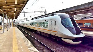 近鉄特急同士の待避@大阪線・名張
