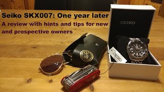 Seiko SKX007: One year later. A review with tips for new and prospective owners.