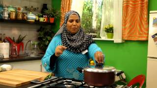 طاجن بطاطس + سلطه طماطم مخلله - مطبخ ست البيت - أبله منال - الحلقه الأولى - الجزء الأول