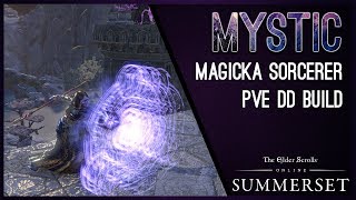 Magicka Sorcerer Build PvE "Mystic" - Summerset Chapter