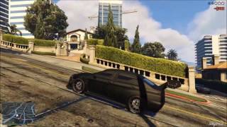 GTA 5 Бронированная  Mitsubishi Lancer и Nisan GTR
