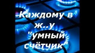 "Умный счётчик" каждому жителю, всем по умному счётчику и по тупому... налогу.
