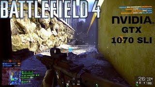 GTX 1070 SLI Battlefield 4 200% Res scale 4K Ultra settings