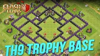 Clash of Clans :: TH9 Trophy Pushing Base