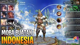 RILIS?!?! MOBA PERTAMA BUATAN INDONESIA, Semua Hero LOKAPALA + Gameplay