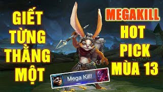 Megakill Mãn Nhãn Với Màn 1 Cân 5 Giết Từng Người Một - Slimz Hot Pick Cực Mạnh Mùa 13| Gcaothu Live