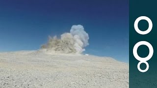 Watch: Huge Blast Prepares Site for World's Largest Telescope