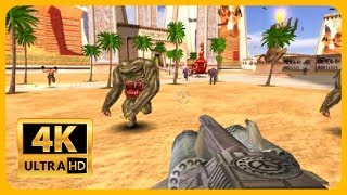 Serious Sam The First Encounter - PC Gameplay in 4K 60FPS ( childhood memories )