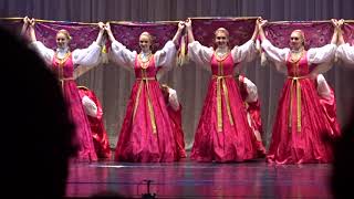 3 - Ансамбль "Берёзка" - танец с платками (Санкт-Петербург, 12.04.2018)