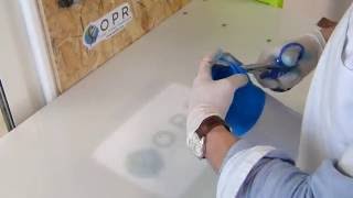 Prothèse tibiale carbone (Vidéo 1/2) : Fabrication de la prothèse test à OPR Rennes