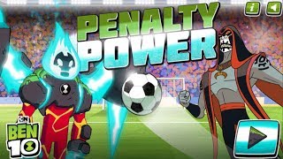Ben 10 Penalty Power - Soccer Penalty Shootout Game Walkthrough