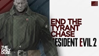 How to quickly end The Clock Tower Chase Sequence with The Tyrant (Mr. X) / Leon A - Assisted