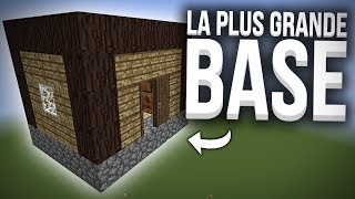LA PLUS GRANDE BASE DE MINECRAFT ?!
