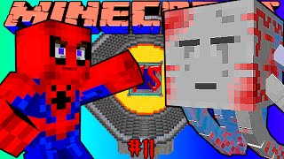 SPIDER-MAN VS UR-GHAST! Битва мобов в Minecraft! "Mob Battle"