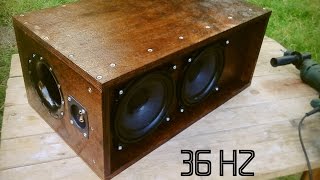 Сабвуфер на основе 35 ГДН или 10 ГД-30Б / 8"