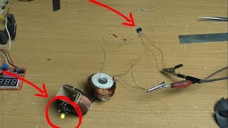 Необычный качер который работает от одного транзистора без базы вам это не покажут.