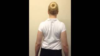 Sub acromial decompression. Early post op exercises (oxford