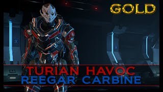Mass Effect Andromeda: Turian Havoc w/Reegar Carbine X = MDK-187