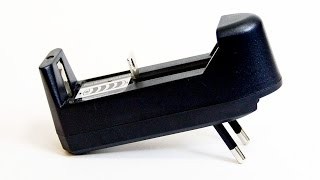 Универсальное зарядное устройство для литиевых аккумуляторов 3.7 V: 10440, 18650, 26650 (aliexpress)