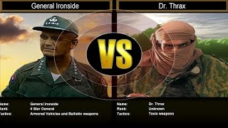 Shockwave Challenge Mode Hard: General Ironside VS Dr. Thrax