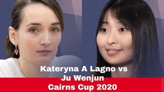An Epic Drama In The Round 5 | Kateryna A Lagno vs Ju Wenjun: Cairns Cup 2020