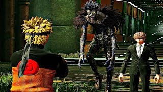 Jump Force - Naruto Meets Light Yagami Cutscene