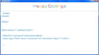 HTML | Label font family font size