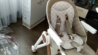 Стульчик для кормления Happy Baby Berny V2, цвет: Beige